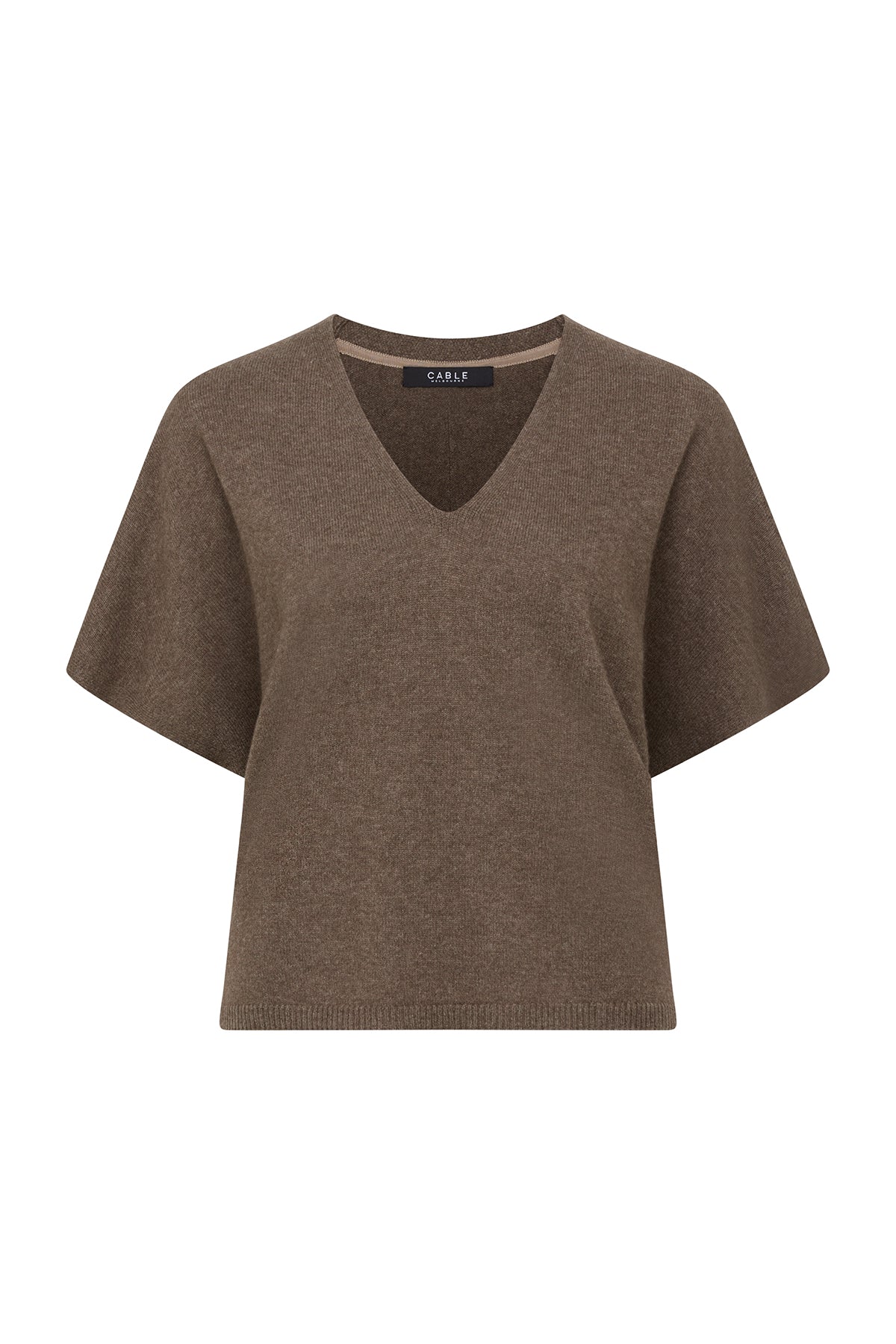 Shop Pure Cashmere Relaxed Top - Cable Melbourne