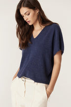 Shop Pure Cashmere Relaxed Top - Cable Melbourne