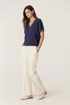 Shop Pure Cashmere Relaxed Top - Cable Melbourne
