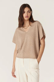 Shop Pure Cashmere Relaxed Top - Cable Melbourne