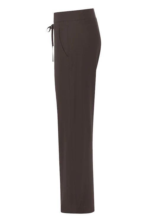 Shop Raffaello Rossi Candice Straight Jogger - Dark Brown - Raffaello Rossi