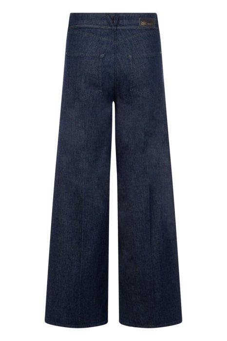 Shop Raffaello Rossi Sventy Belt Fluid Denim Wide Leg Jean - Raffaello Rossi