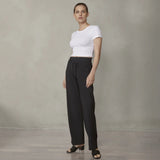 Raffaello Rossi Candice Straight Jogger - Black