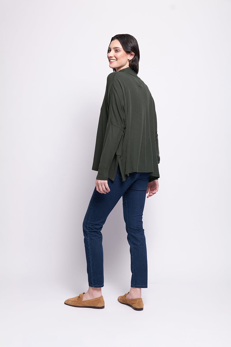 Shop Raisin' The Baa Fine Merino Wool Sweater - Foil