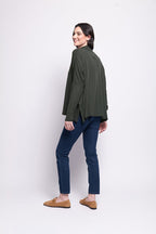 Shop Raisin' The Baa Fine Merino Wool Sweater - Foil