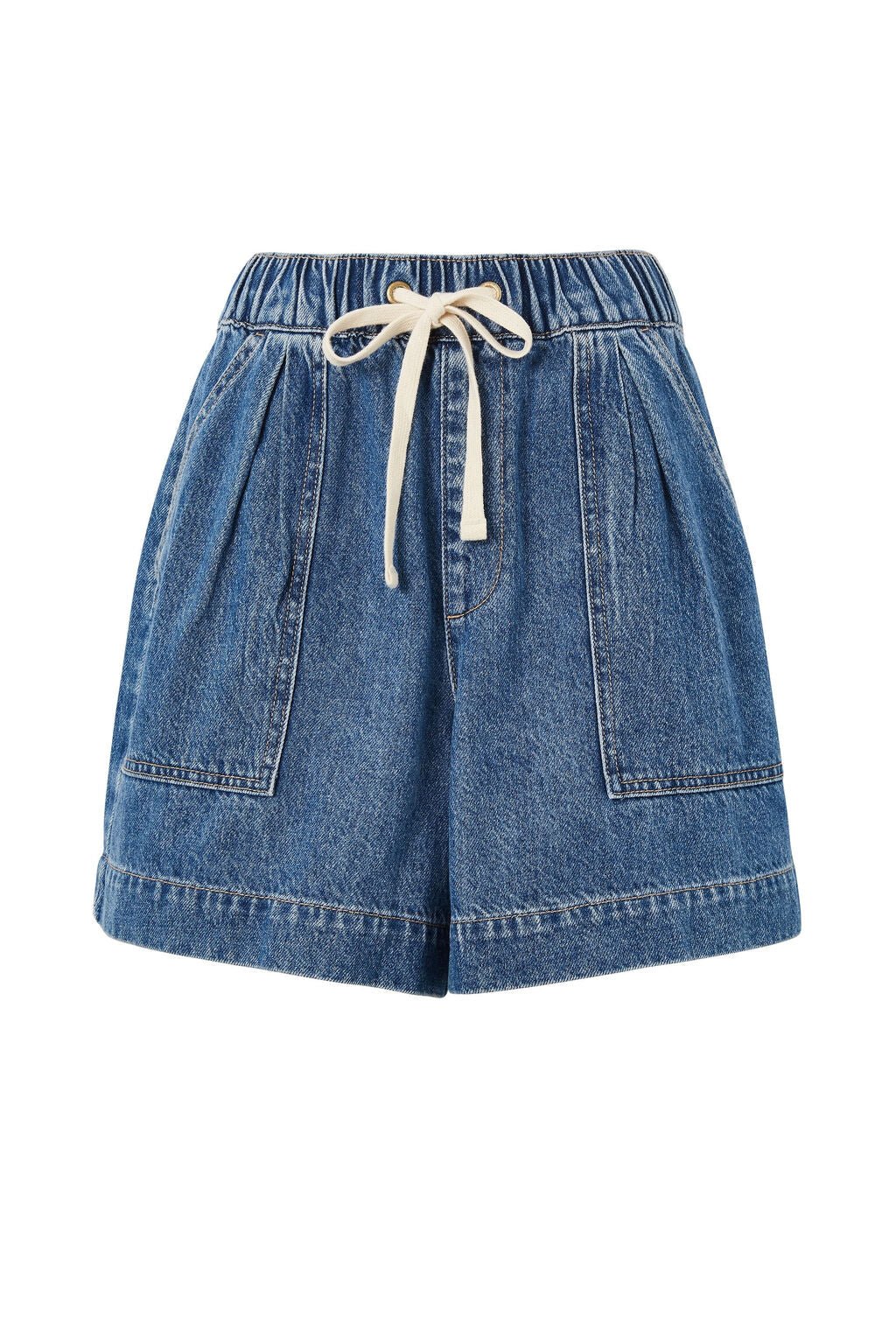 Shop Relaxed Everyday Short Indigo Denim - Ceres Life