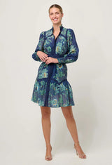 OnceWas Renata Cotton Silk Dress
