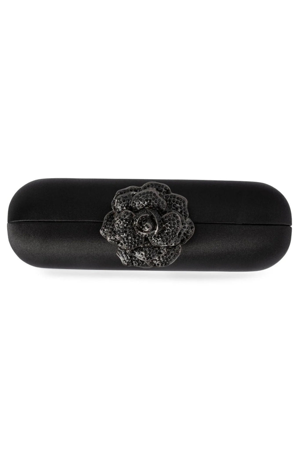 Shop Rosa Crystal Flower Lock Clutch - Olga Berg