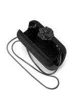 Shop Rosa Crystal Flower Lock Clutch - Olga Berg