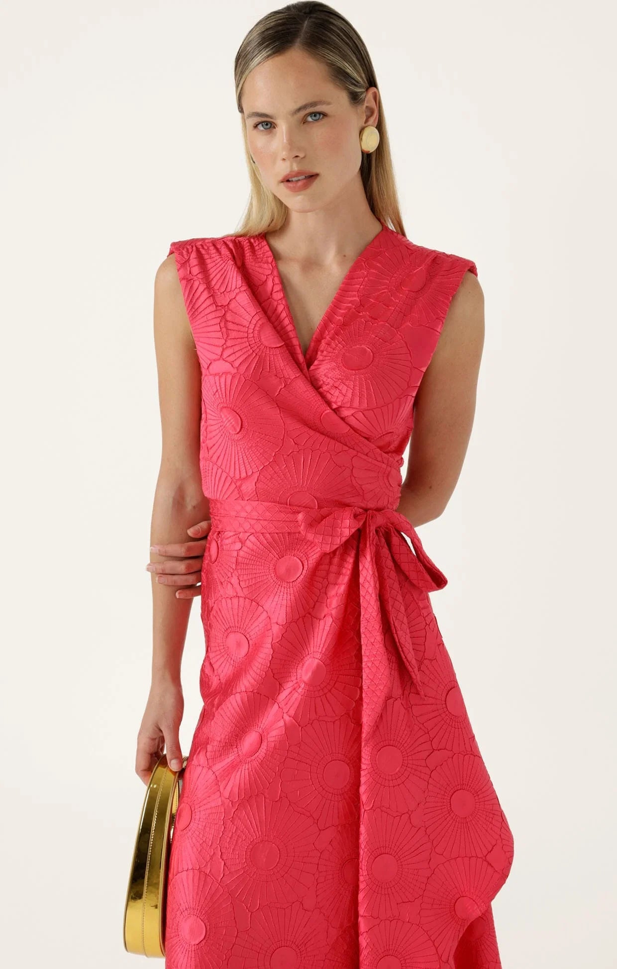 Shop Sacha Drake Camelia Wrap Dress - SACHA DRAKE