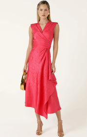 Shop Sacha Drake Camelia Wrap Dress - SACHA DRAKE