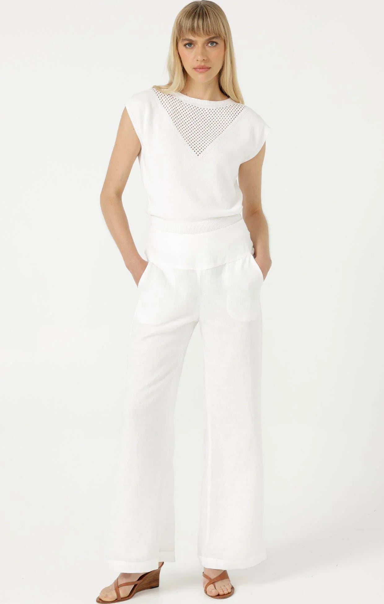 Shop Sacha Drake Chloe Knit Top White - SACHA DRAKE