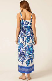 Shop SACHA DRAKE Euro Summer Maxi Dress, Blue Messina - SACHA DRAKE