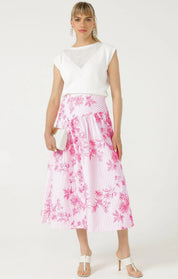 Shop Sacha Drake Ireni Midi Skirt - SACHA DRAKE