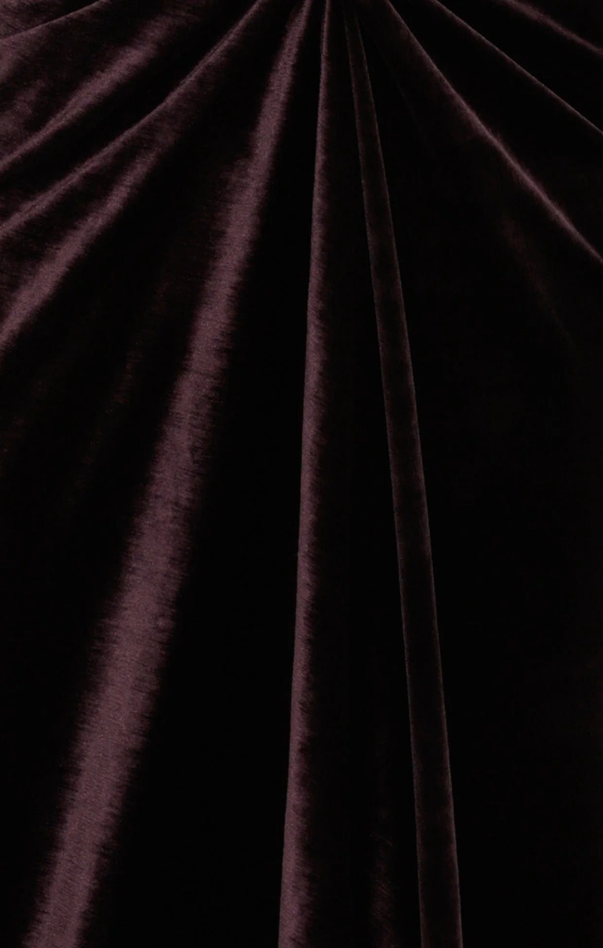 Fabric colour swatch of Sacha Drake Lavish Velvet Cowl Dress in Amethyst