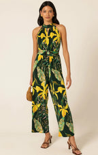 Shop SACHA DRAKE Lemon Lagoon Stretch Jersey Jumpsuit - SACHA DRAKE