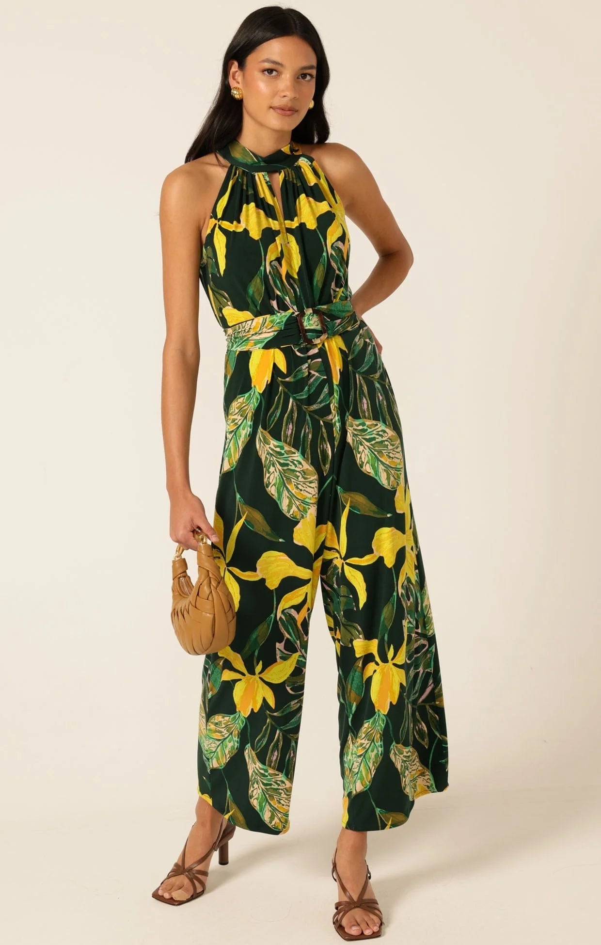 Shop SACHA DRAKE Lemon Lagoon Stretch Jersey Jumpsuit - SACHA DRAKE