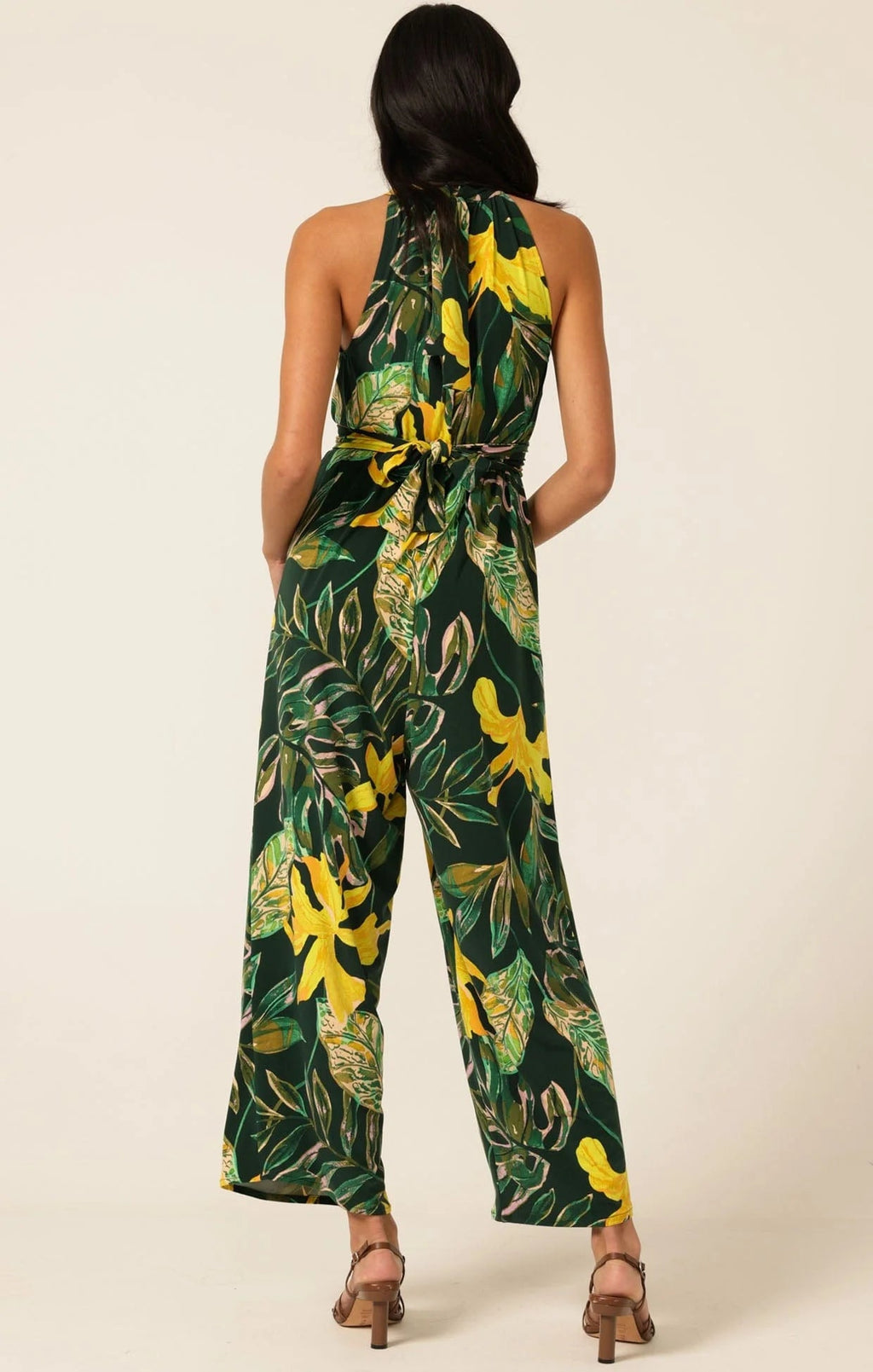 Shop SACHA DRAKE Lemon Lagoon Stretch Jersey Jumpsuit - SACHA DRAKE