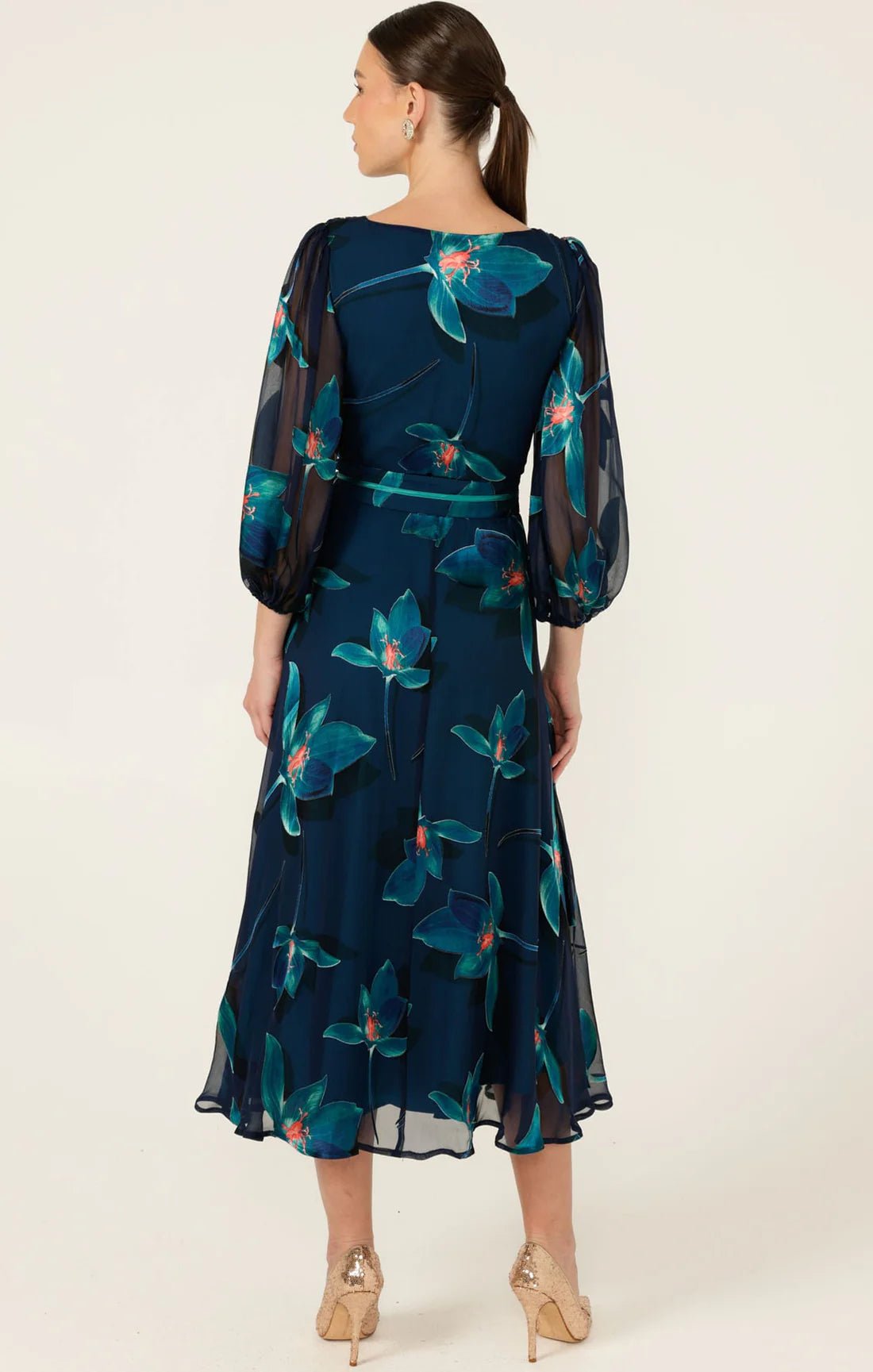 Shop Sacha Drake Pendulum Silk Wrap Dress - SACHA DRAKE