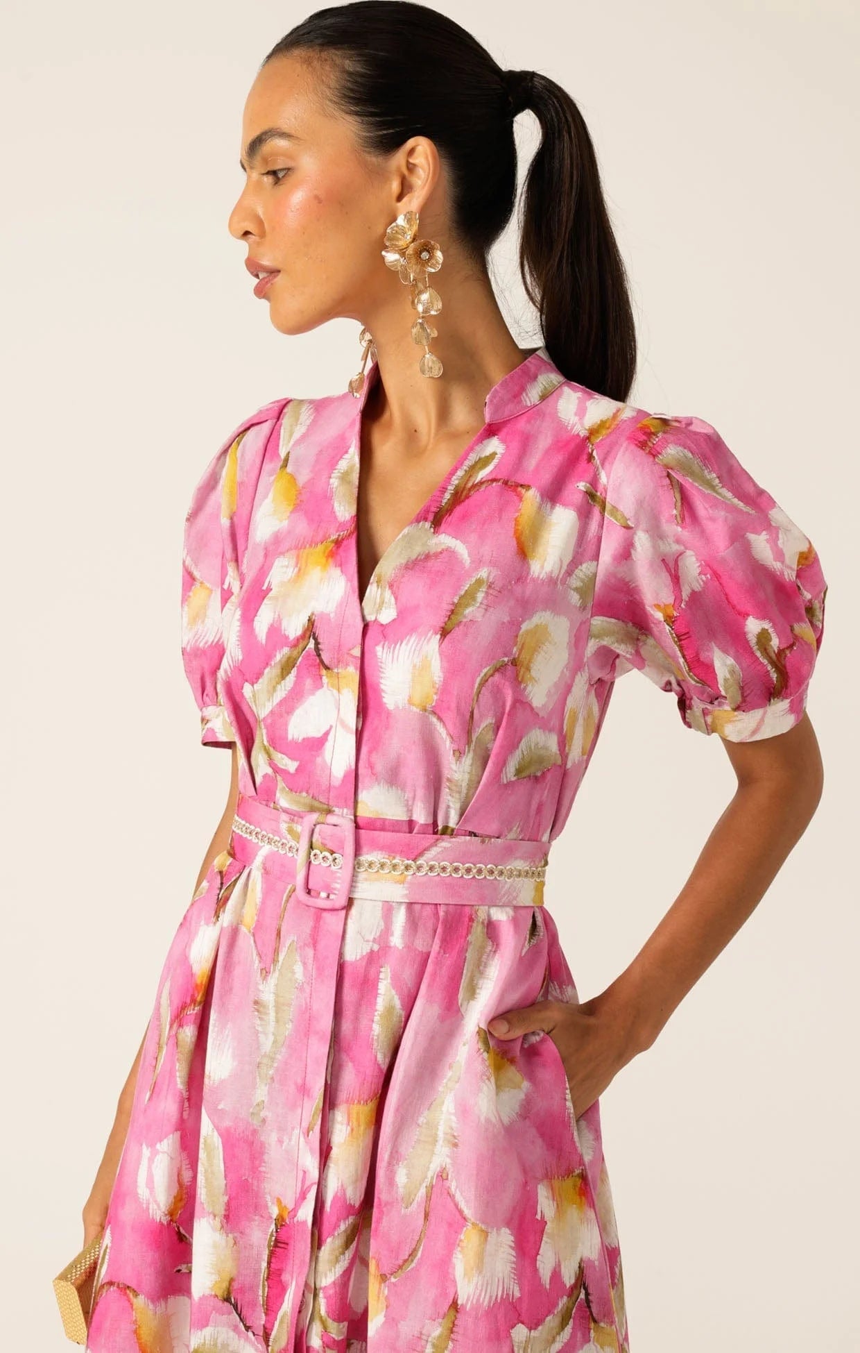 Shop SACHA DRAKE Posy Shirtmaker Dress - SACHA DRAKE