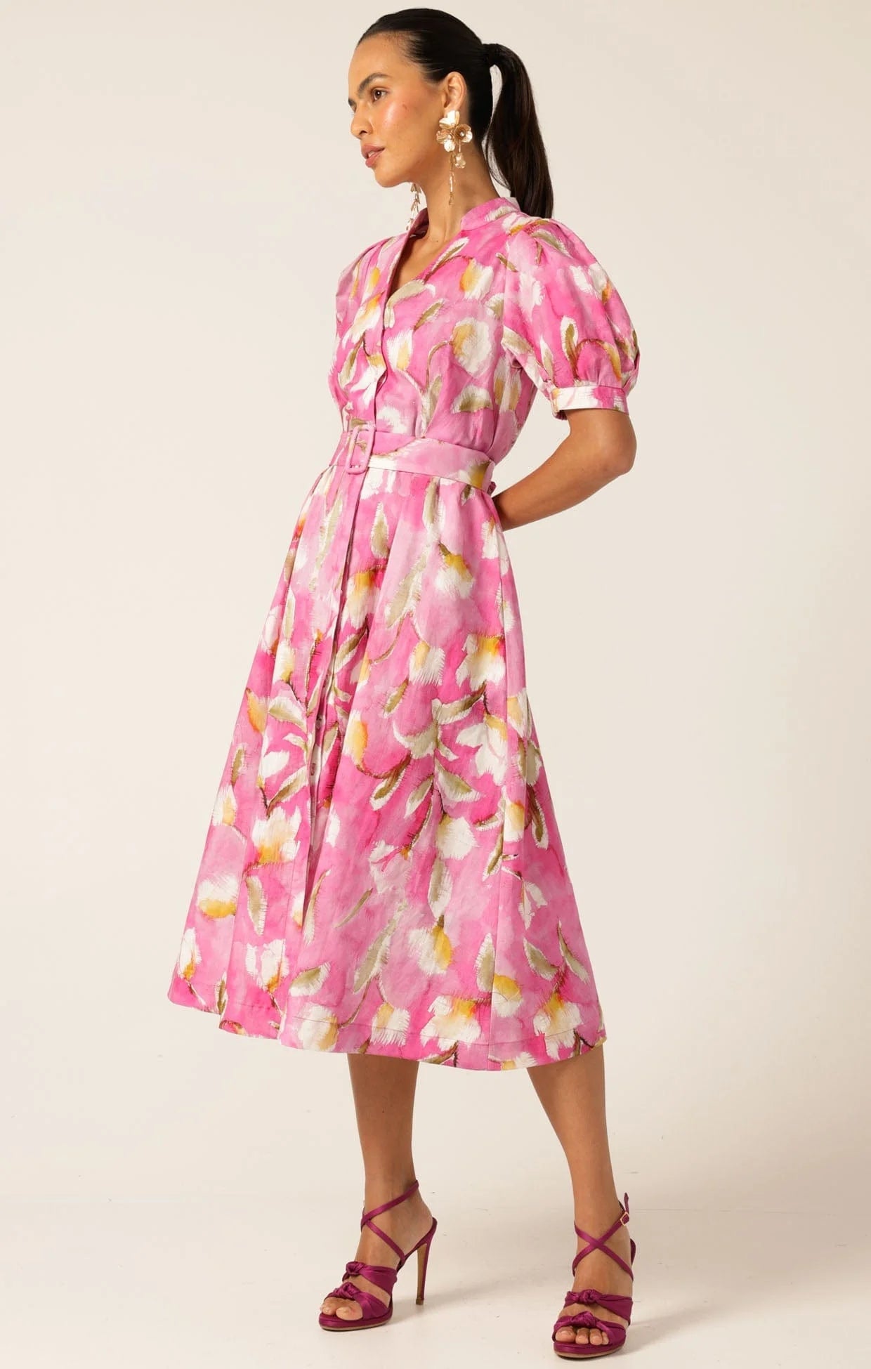 Shop SACHA DRAKE Posy Shirtmaker Dress - SACHA DRAKE