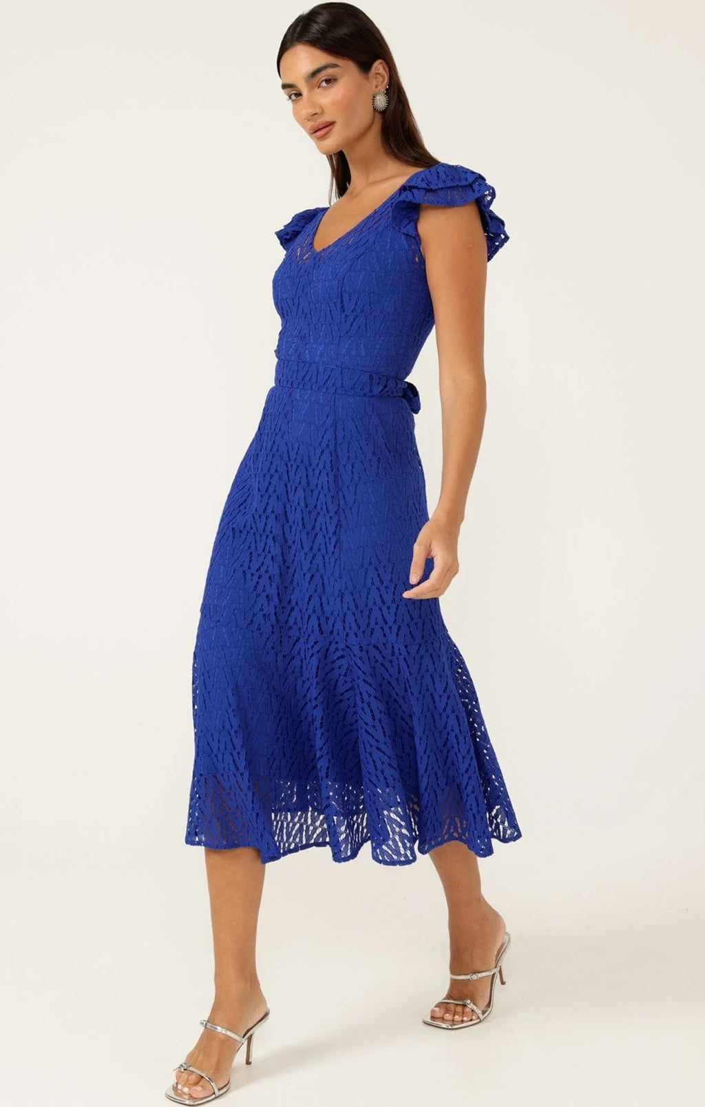 Shop SACHA DRAKE Sienna Sunset Dress in Marine - SACHA DRAKE
