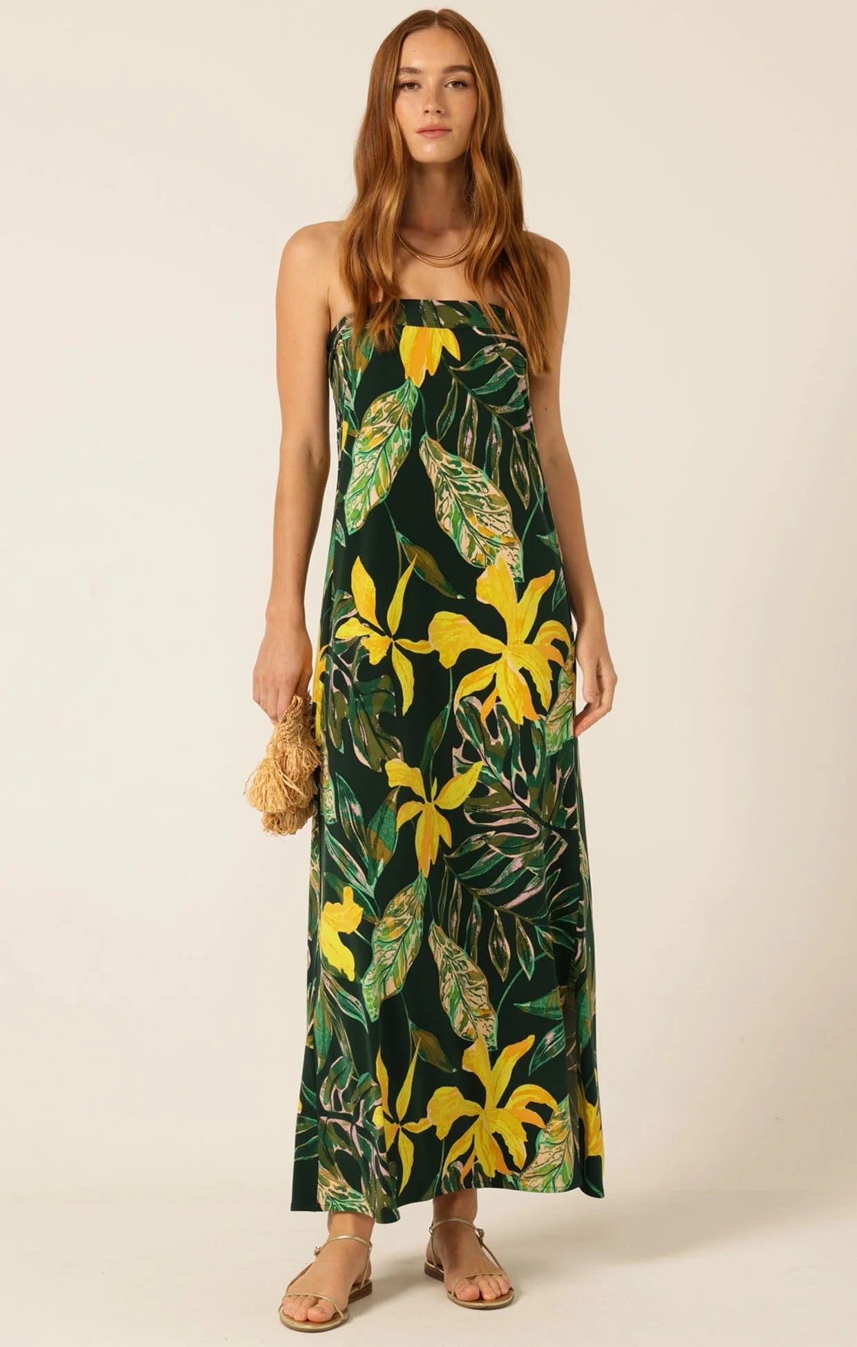Shop SACHA DRAKE Zesty Squeeze Stretch Jersey Convertible Maxi Dress - SACHA DRAKE