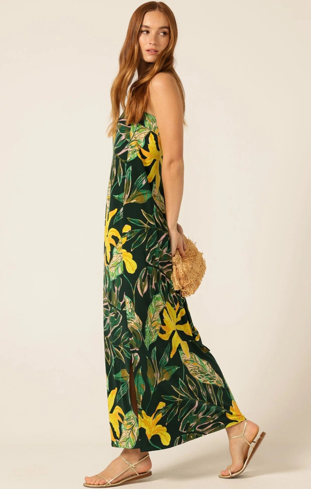 Shop SACHA DRAKE Zesty Squeeze Stretch Jersey Convertible Maxi Dress - SACHA DRAKE