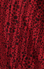 Shop Savoir Midi Wrap Dress in Red Black - Sacha Drake