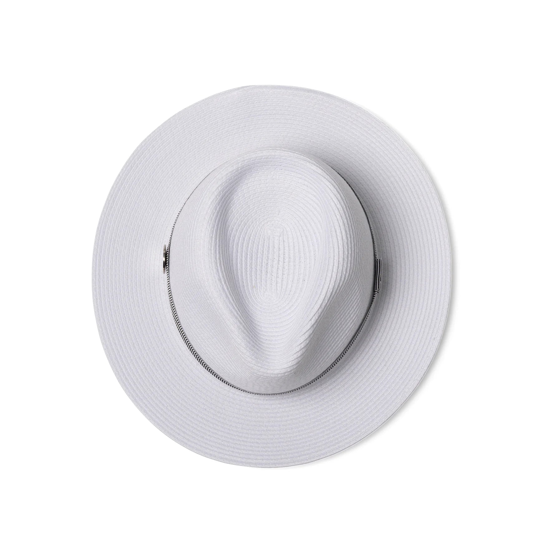 Shop Sawgrass Fedora by Deborah Hutton | White/Navy - Canopy Bay