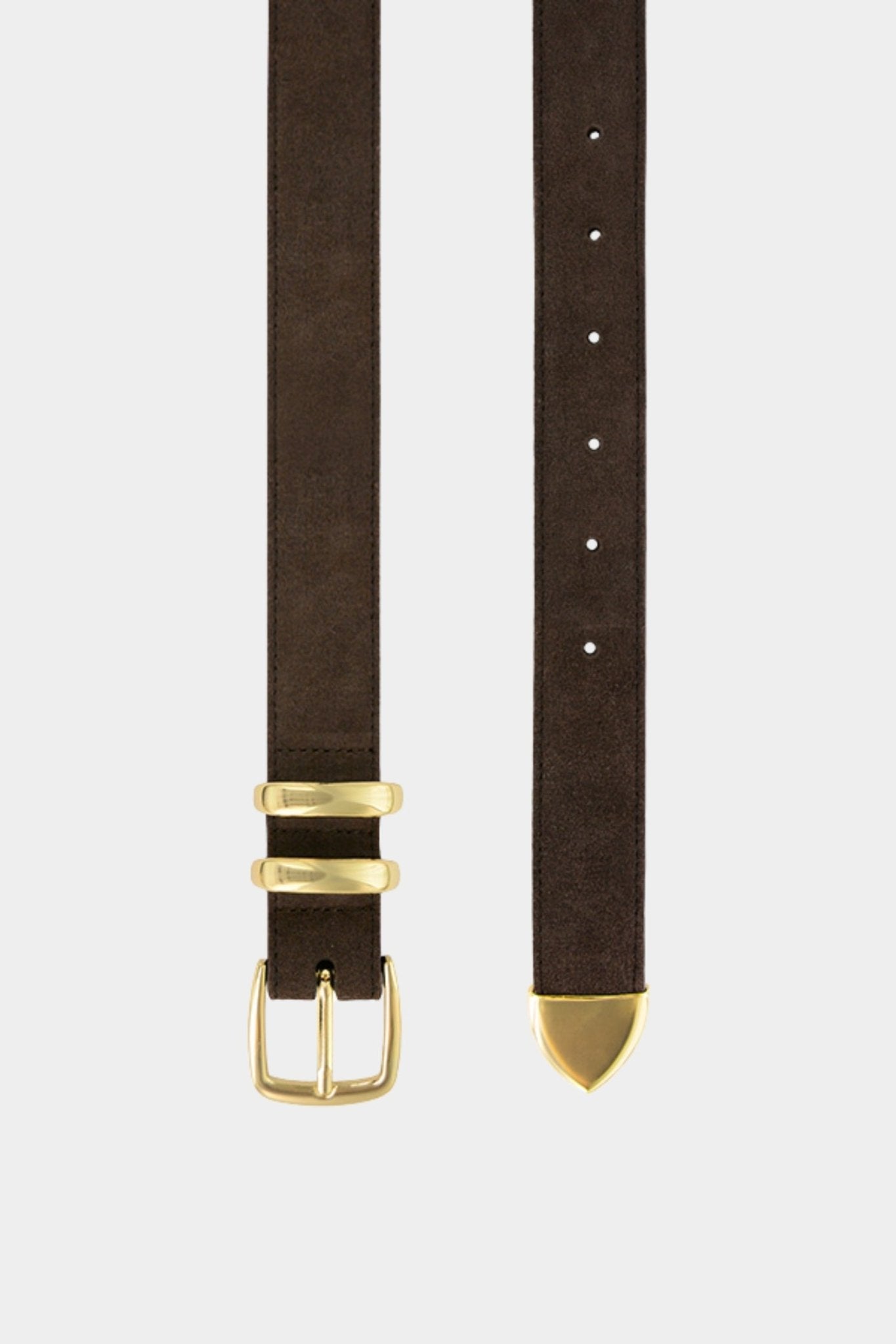 Shop Senso Bessy III Cocoa Calf Leather Belt - Senso