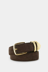 Senso Bessy III Cocoa Calf Leather Belt