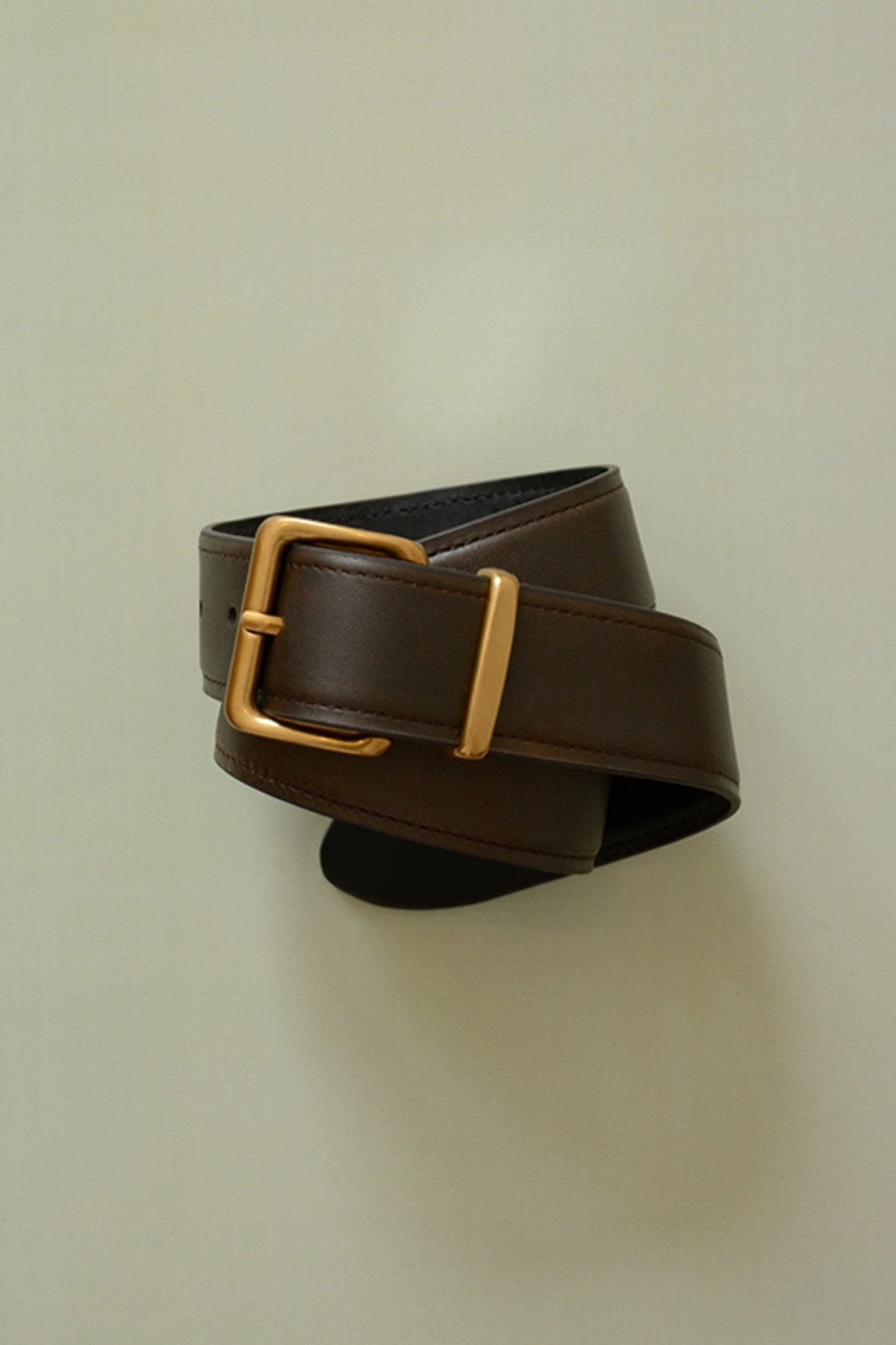 Shop Senso Brianna II Espresso Calf Leather Belt - Senso