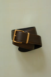 Shop Senso Brianna II Espresso Calf Leather Belt - Senso