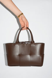 Shop Senso Denver Chocolate Calf Leather Tote Handbag - Senso