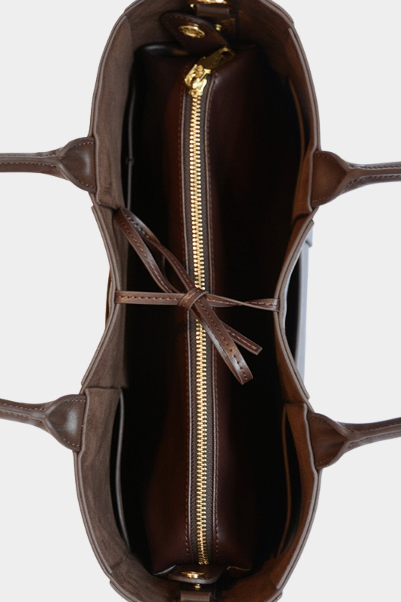 Shop Senso Denver Chocolate Calf Leather Tote Handbag - Senso
