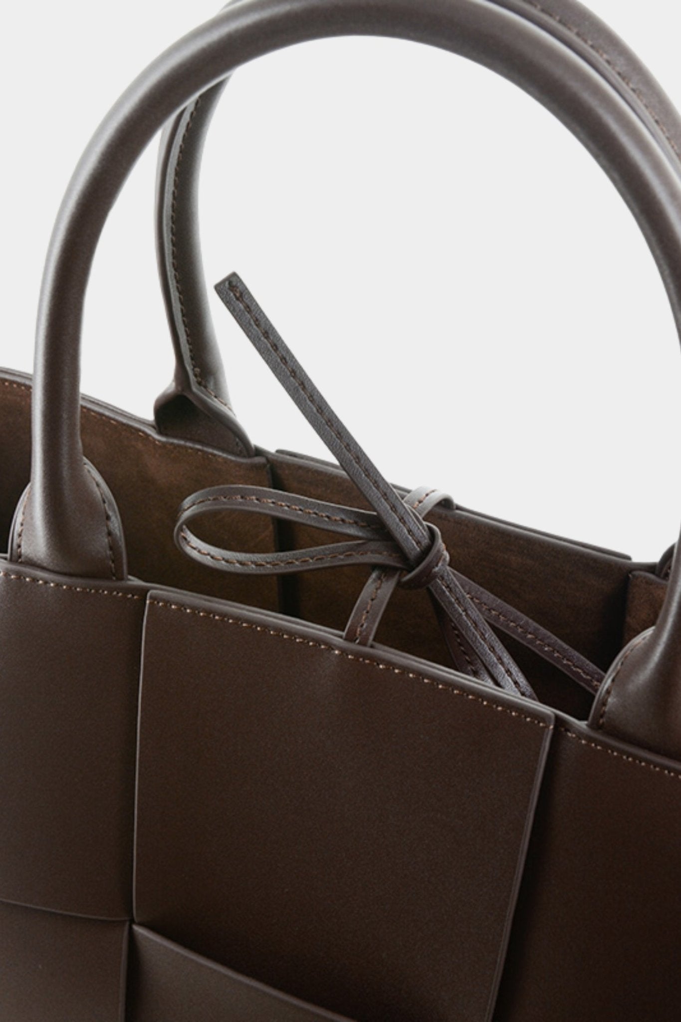 Shop Senso Denver Chocolate Calf Leather Tote Handbag - Senso
