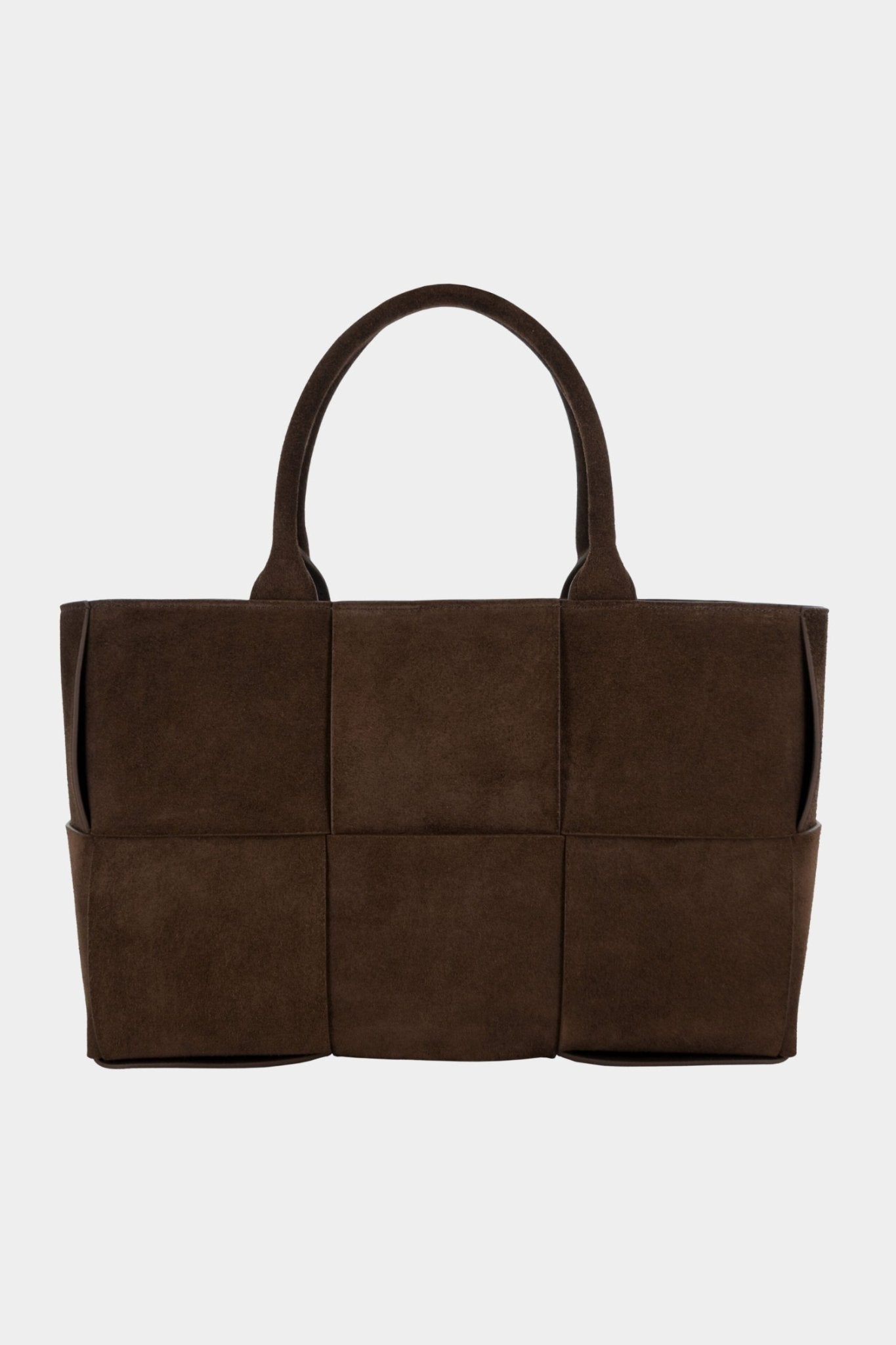 Shop Senso Denver Walnut Calf Suede Leather Tote Handbag - Senso
