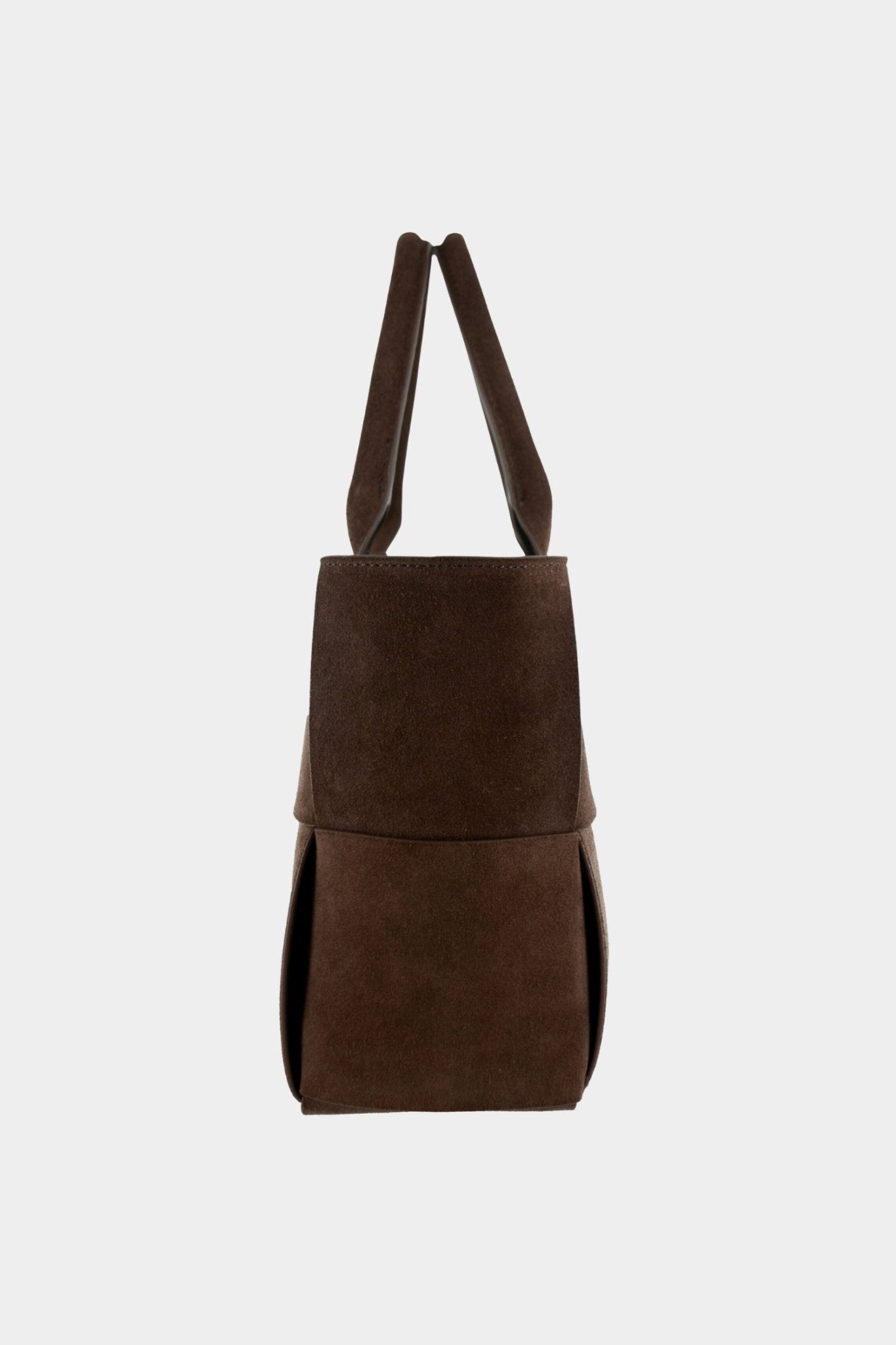 Shop Senso Denver Walnut Calf Suede Leather Tote Handbag - Senso