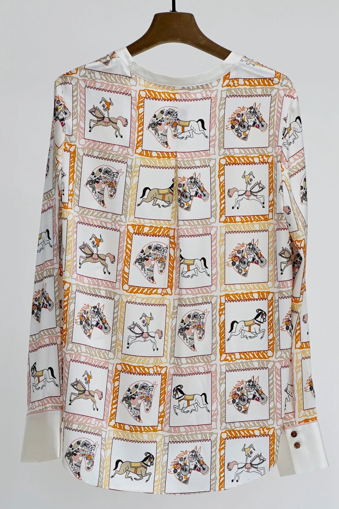 Shop Silk Tunic | Marigold Print - Herzen's Angelegenheit