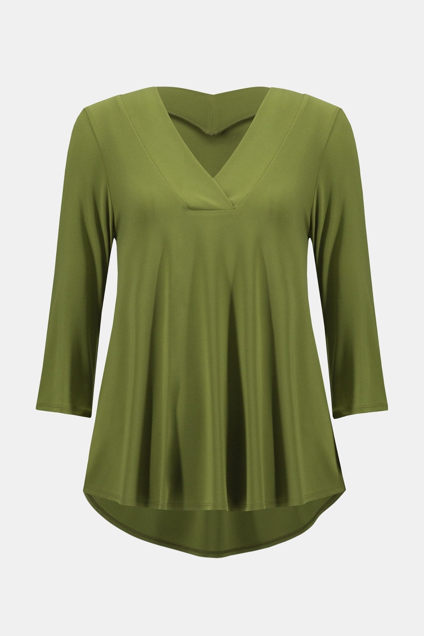 Shop Silky Knit Flared Top - Joseph Ribkoff