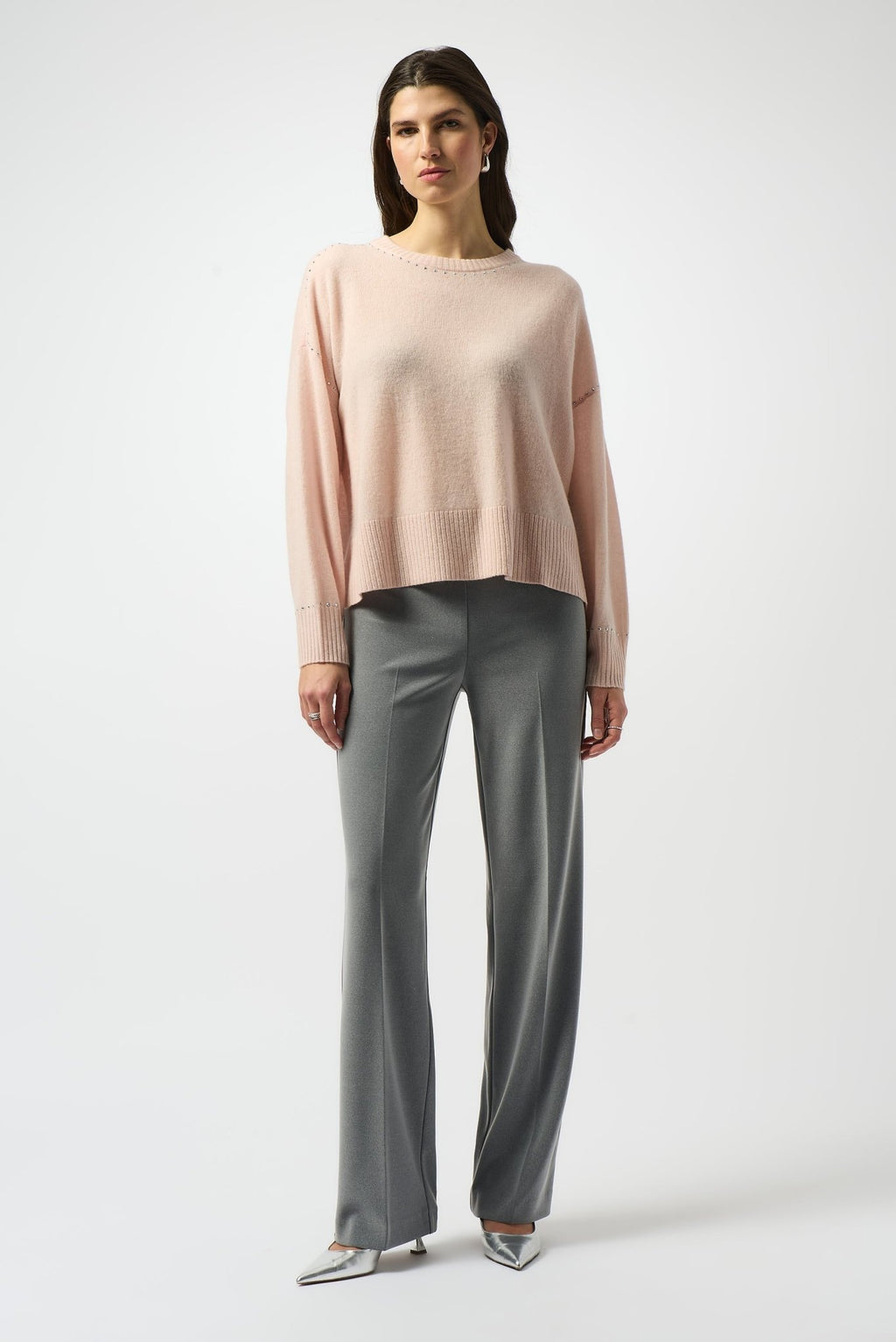 Shop Silky Knit Wide Leg Pants - Joseph Ribkoff