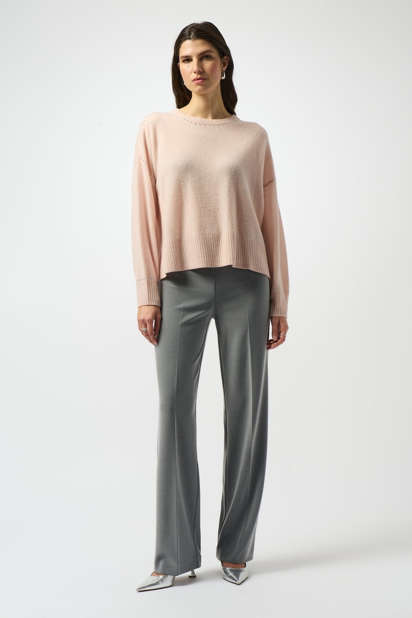 Shop Silky Knit Wide Leg Pants - Joseph Ribkoff