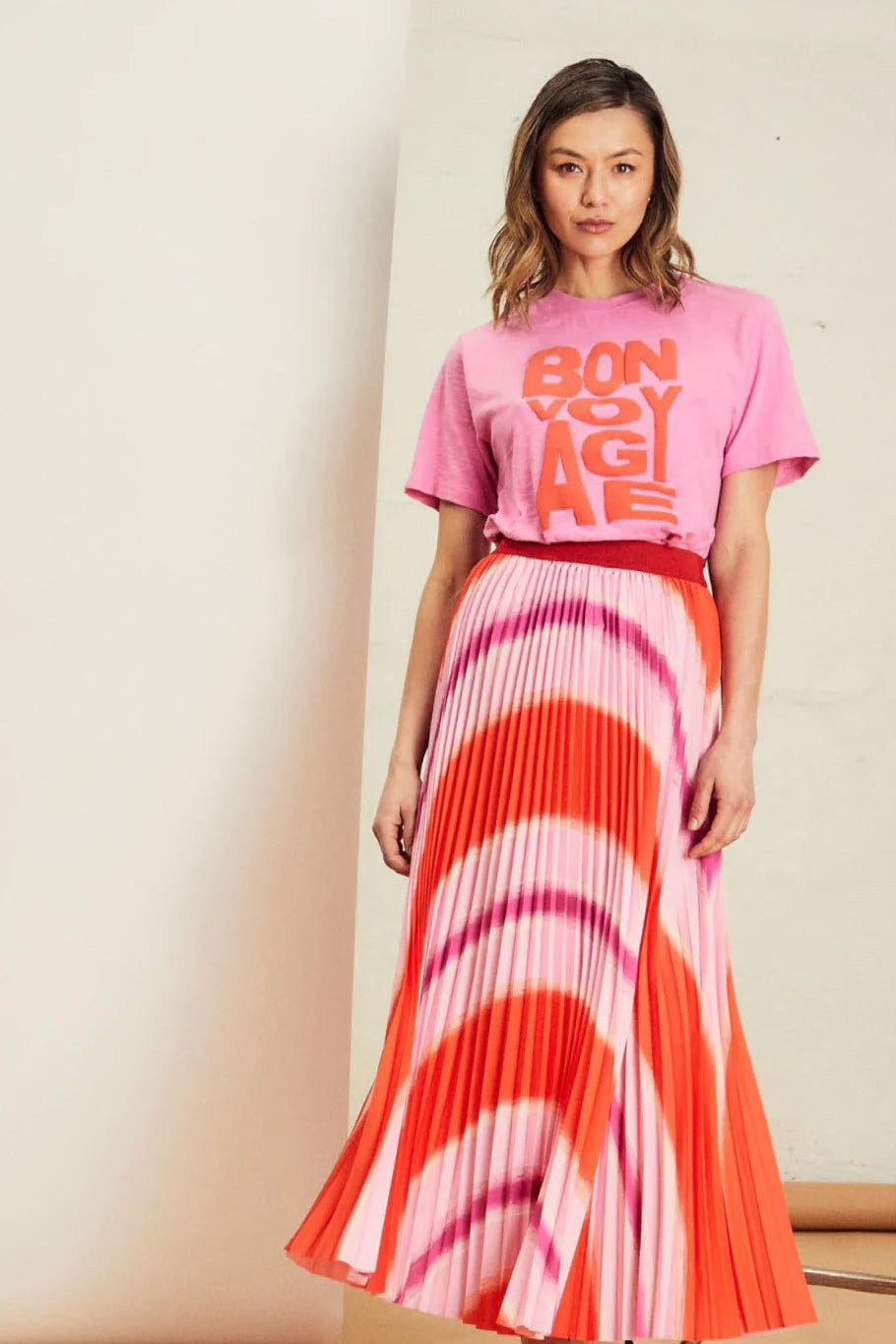 Shop Simone Pleat Maxi Skirt - We Are The Others