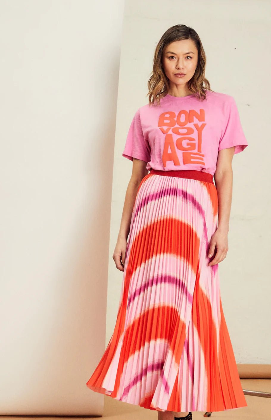 Shop Simone Pleat Maxi Skirt - We Are The Others