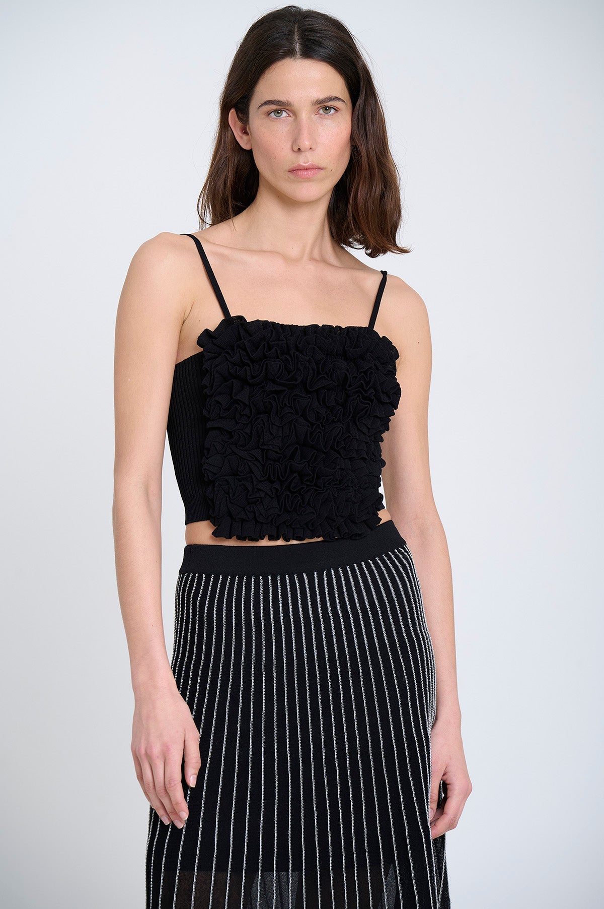 Shop Sita Murt Ruffled Knit Top - Sita Murt