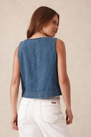 Shop Square Neck Shell Top - Ceres Life