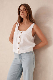 Shop Square Neck Shell Top - Ceres Life