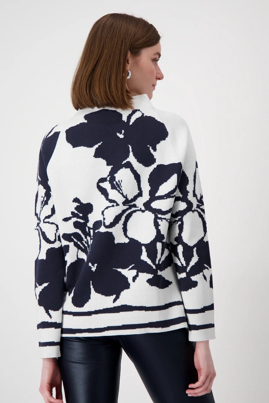 Shop Stand Up Collar Pullover - Monari