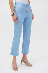 Joseph Ribkoff Stretch Flare Crop Jeans